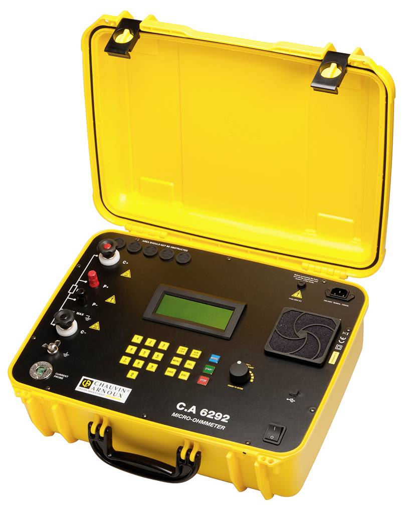 Chauvin Arnoux C.A 6292 Mikroohmmeter