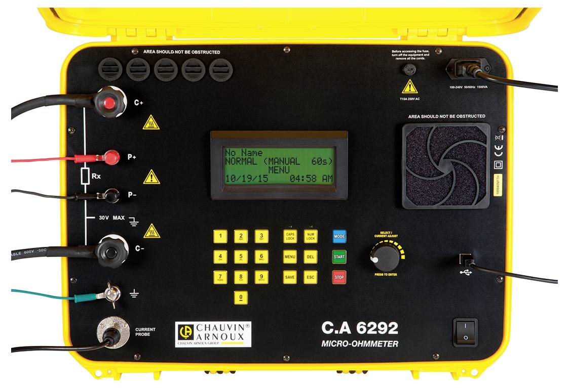 Chauvin Arnoux C.A 6292 Mikroohmmeter