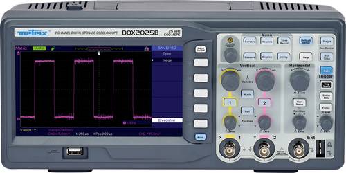 Metrix DOX 2025B Digital-Oszilloskop 20 MHz 2-Kanal 500 MSa/s 32 kpts 8 Bit Digital-Speicher (DSO)
