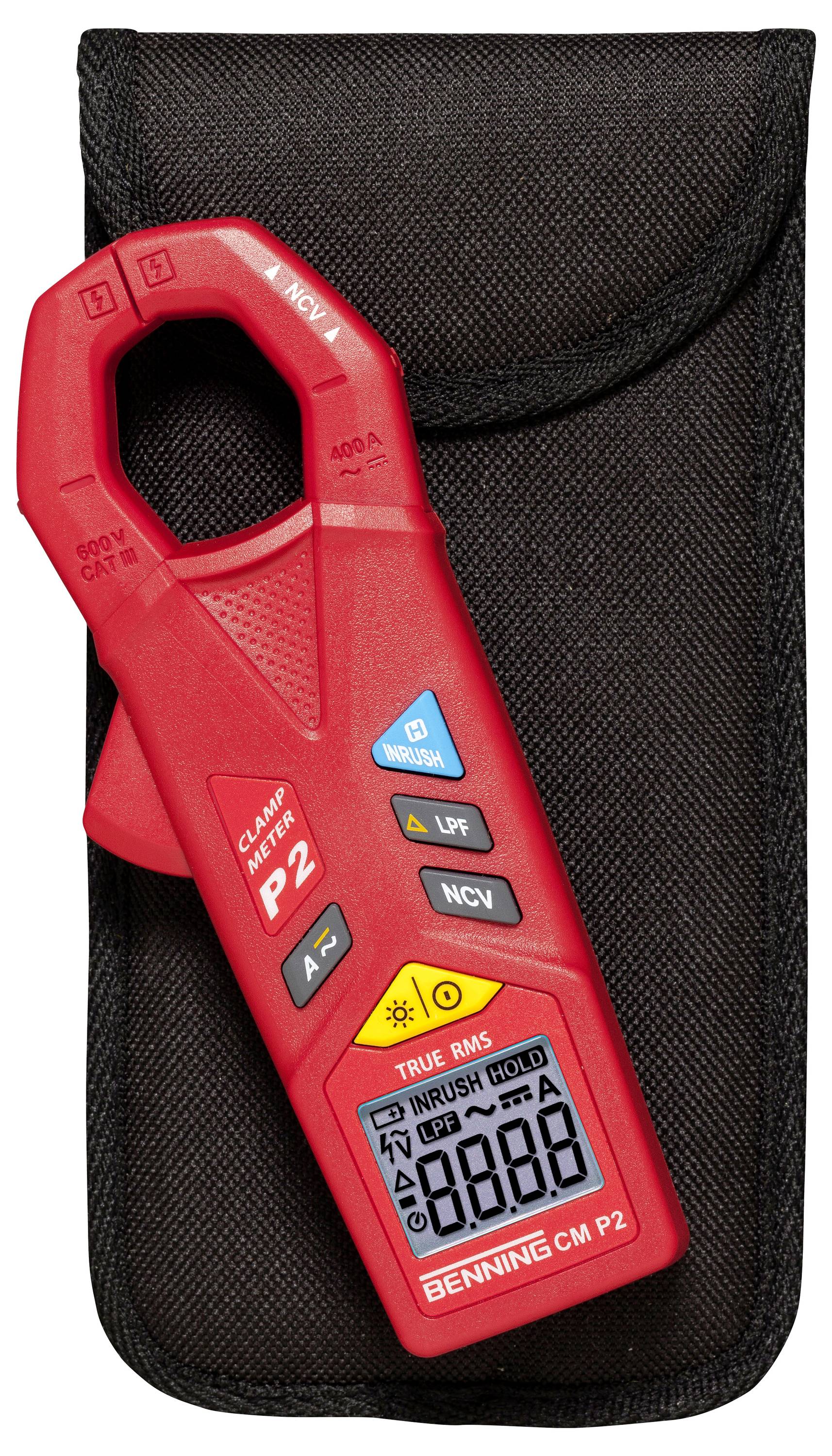 Benning CM P2 Stromzange digital CAT III 600V Anzeige (Counts): 4200