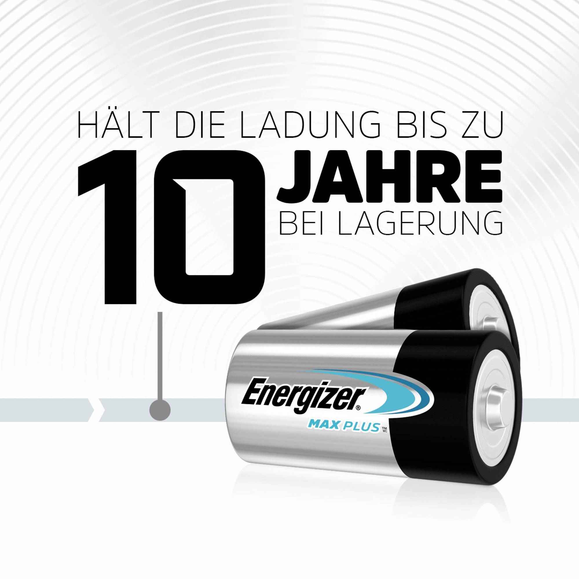 Energizer Max Plus Baby (C)-Batterie Alkali-Mangan 1.5V 2St.
