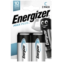 Energizer Max Plus Baby (C)-Batterie Alkali-Mangan 1.5 V 2 St. Energizer Max Plus Baby (C)-Batterie Alkali-Mangan 1.5 V 2 St.