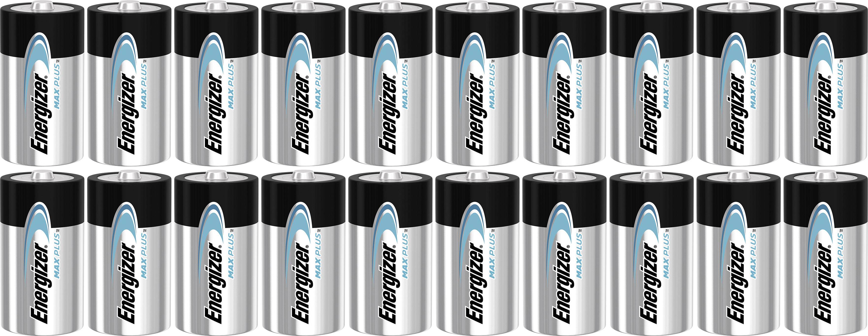 Energizer Max Plus Industrial Baby (C)-Batterie Alkali-Mangan 1.5 V 20 St.