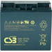 CSB Battery EVX 12170 EVX12170 Bleiakku 12V 17Ah Blei-Vlies (AGM) (B x H x T) 181 x 167 x 76mm M5-Schraubanschluss Zyklenfest
