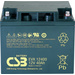 CSB Battery EVX 12400 EVX12400-I1 Bleiakku 12V 40Ah Blei-Vlies (AGM) (B x H x T) 197 x 170 x 165mm M5-Schraubanschluss Zyklenfest
