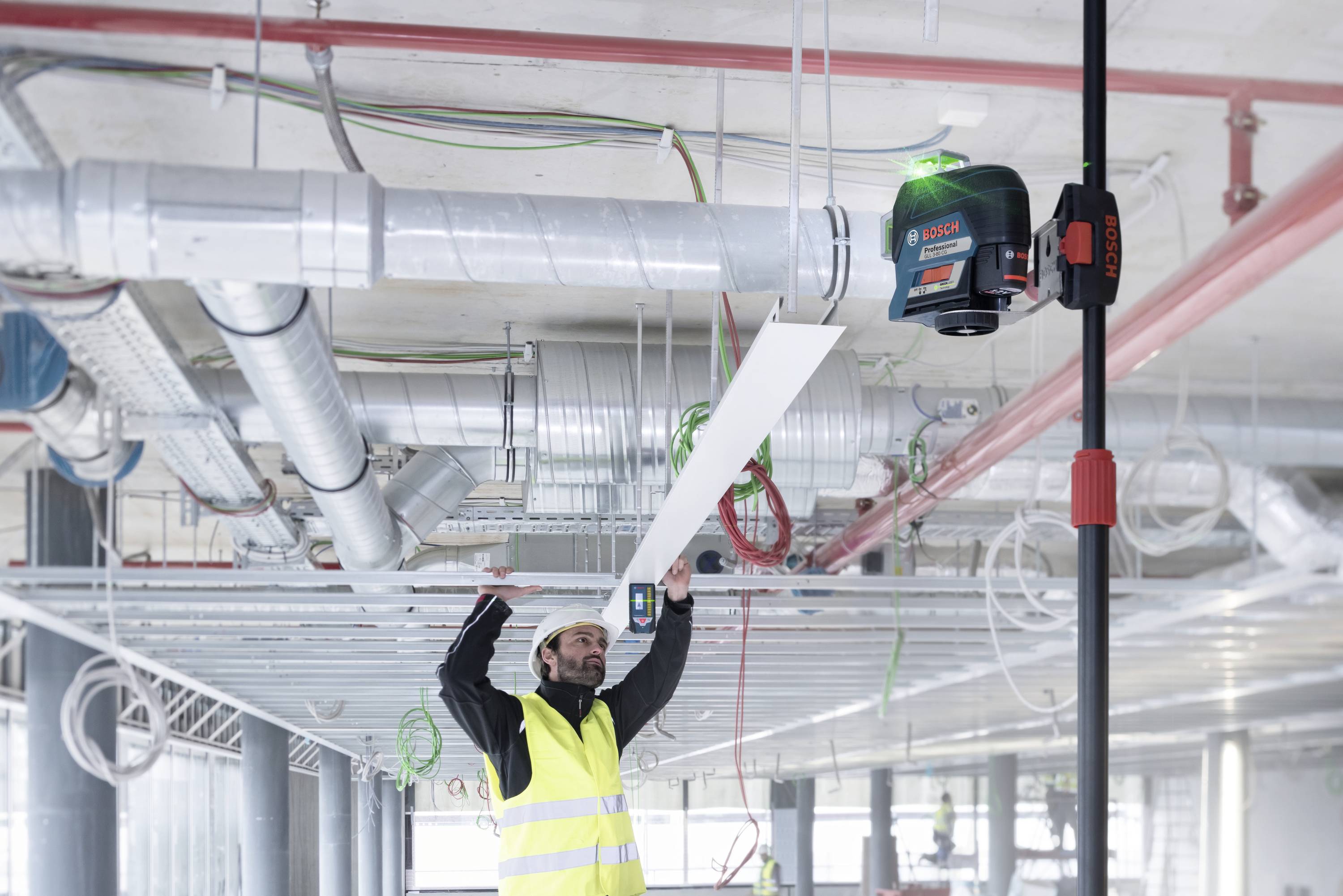 Bosch Professional GLL 3-80 CG Linienlaser selbstnivellierend Reichweite (max.): 30 m