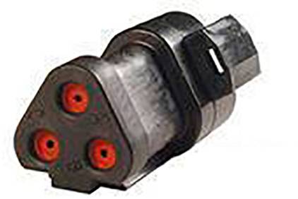 TE Connectivity Stiftgehäuse-Kabel DT Polzahl Gesamt 3 DT04-3P-E005