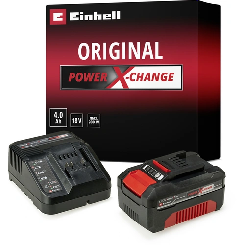 Einhell Power X-Change 18V Akku & Ladegerät PXC-Starter-Kit (18 V, 1 Akku, 4 Ah Einhell Power X-Change 18V Akku & Ladegerät PXC-Starter-Kit (18 V, 1 Akku, 4 Ah