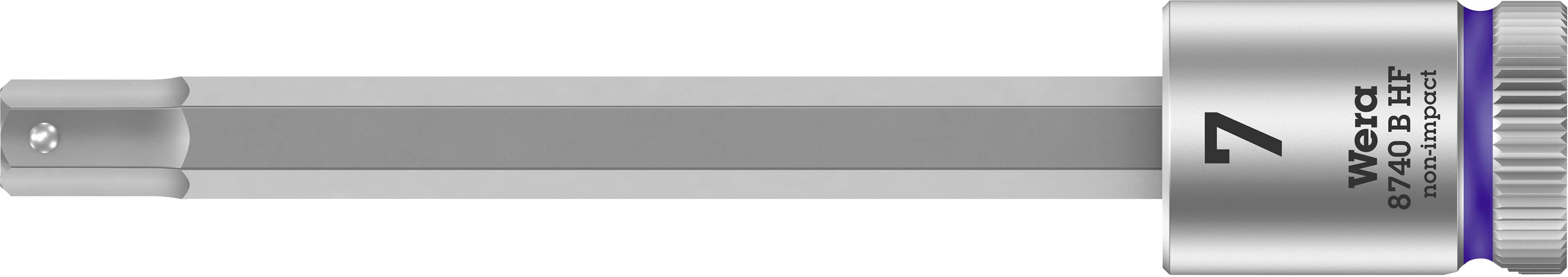 Wera 8740 B HF 05003038001 Außen-Sechskant Steckschlüsseleinsatz 7 mm 3/8" (10 mm)