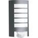 Steinel L 12 S 657819 Außenwandleuchte mit Bewegungsmelder Energiesparlampe, LED E27 60W Anthrazit Steinel L 12 S 657819 Außenwandleuchte mit Bewegungsmelder Energiesparlampe, LED E27 60W Anthrazit