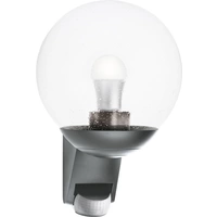 Steinel L 585 S 035723 Außenwandleuchte mit Bewegungsmelder Energiesparlampe, LED E27 60W Anthrazit Steinel L 585 S 035723 Außenwandleuchte mit Bewegungsmelder Energiesparlampe, LED E27 60W Anthrazit