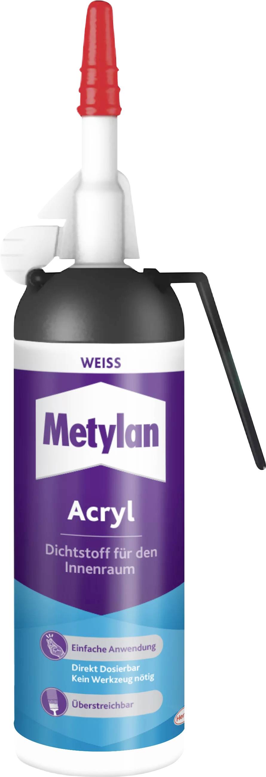 Metylan Wand & Decke Acryl Herstellerfarbe Weiß MASP7 100 ml