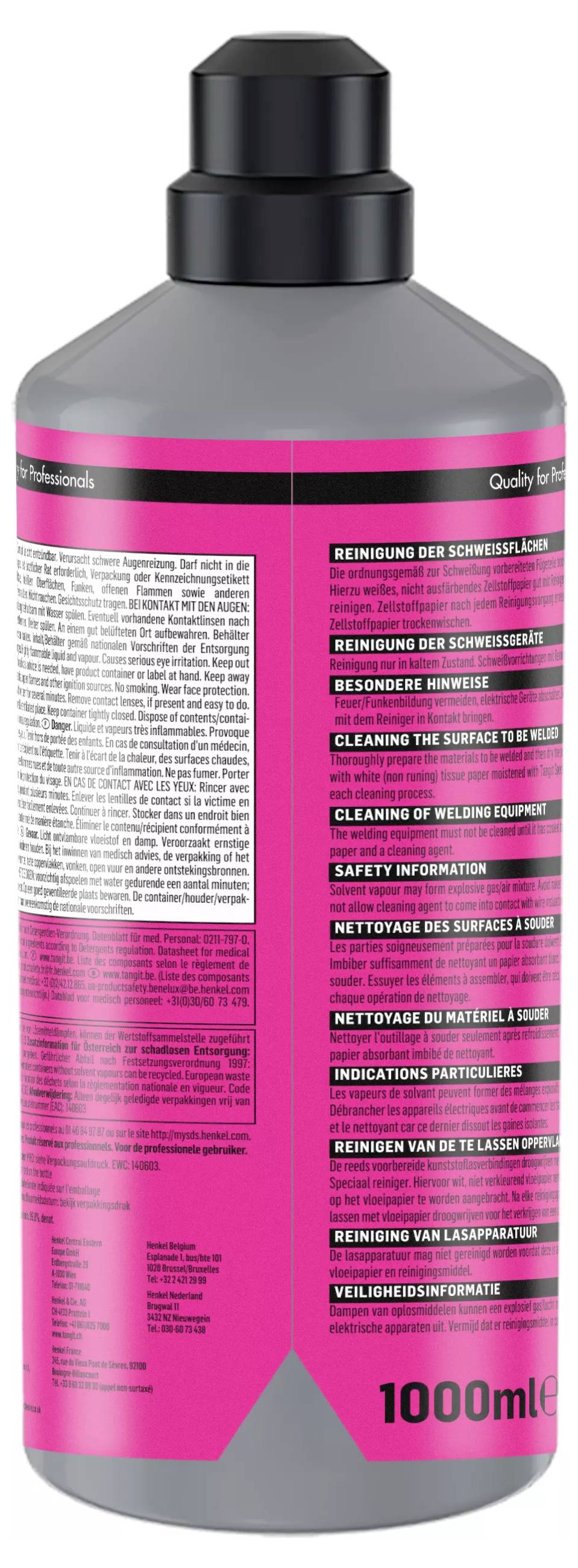 Tangit TU8 Reiner PE/PP, Flasche, 1l