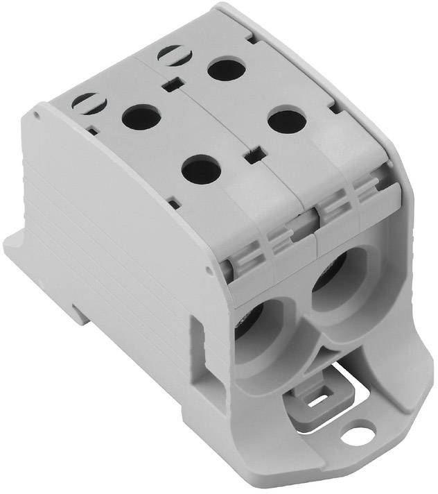 Weidmüller 2502700000 Durchgangsklemme 47mm Schrauben Grau 1St.