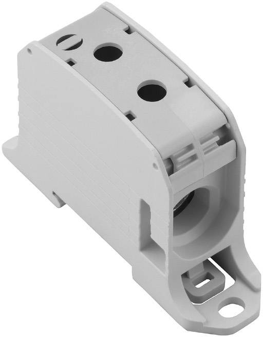 Weidmüller 2503090000 Durchgangsklemme 25.50mm Schrauben Grau 2St.