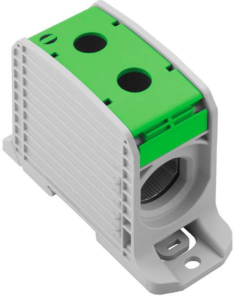 Weidmüller 2502870000 Durchgangsklemme 45mm Schrauben Grau, Grün 1St.