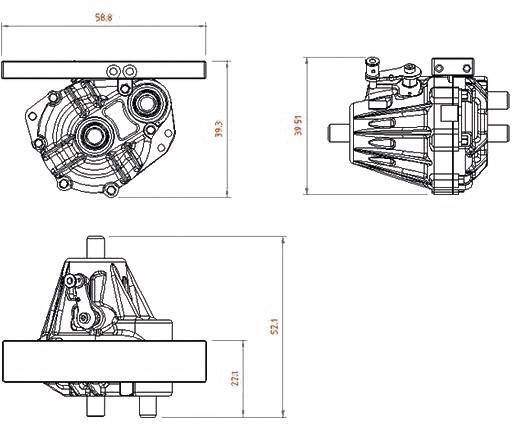 Thicon Models 50174 1:14 Verteilergetriebe 1 St.