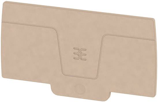 Eine braune, rechteckige Karte mit einem geprägten Symbol in der Mitte. Die Karte hat abgerundete Kanten und ein schlichtes Design.