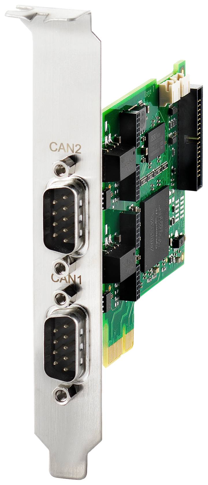 Ixxat 1.01.0233.22010 CAN-IB600/PCIe Schnittstellen-Karte CAN Bus, Sub-D9, PCIe 3.3V 1St.