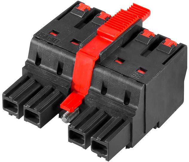 Weidmüller Stiftgehäuse-Kabel BU/SU Polzahl Gesamt 4 Rastermaß: 10.16mm 2493270000 24St.