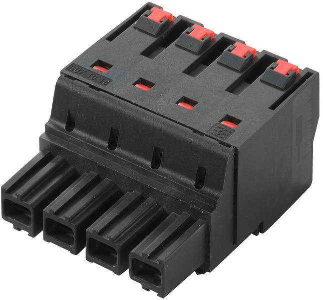 Weidmüller Stiftgehäuse-Kabel BU/SU Polzahl Gesamt 4 Rastermaß: 10.16mm 2493410000 28St.
