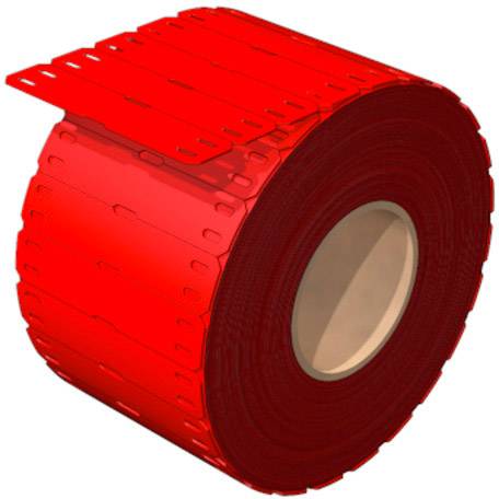Weidmüller 2519040000 SFX 11/60MM RT Leitermarkierer Montage-Art: einfädeln Beschriftungsfläche: 11 x 44mm Rot Anzahl Markierer