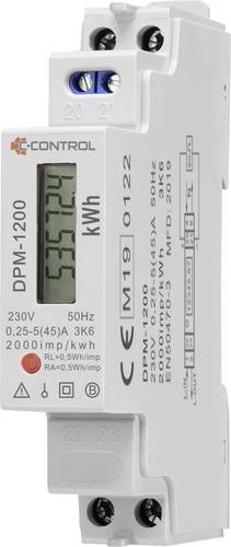 DPM-1200 Energiekosten-Messgerät beleuchtete Anzeige