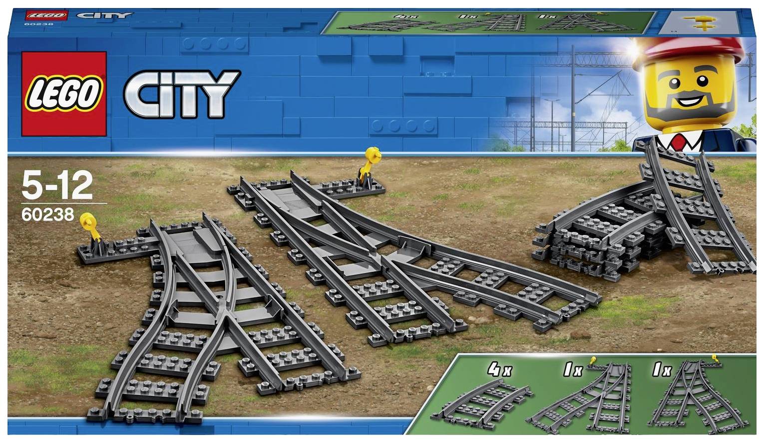 60238 LEGO® CITY Weichen