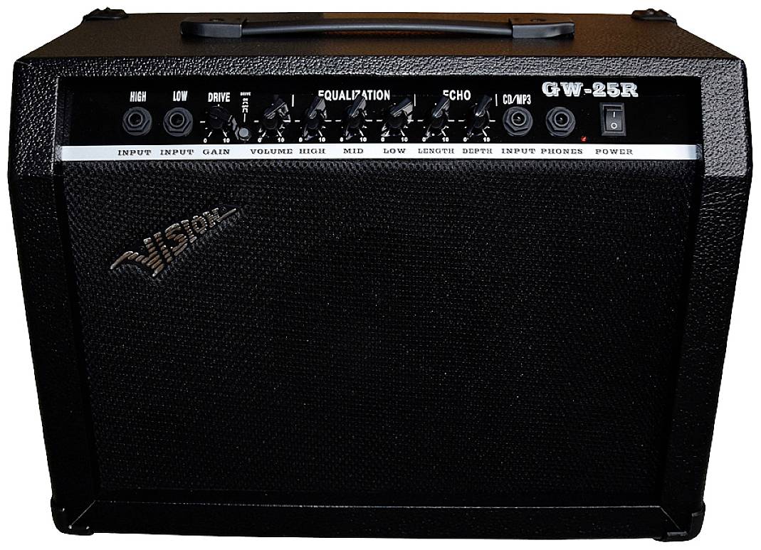 Vision Guitar GW 25 R E-Gitarrenverstärker Schwarz