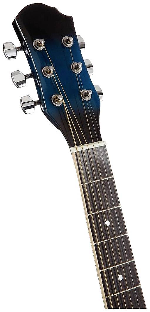 MSA Musikinstrumente CW 185 Westerngitarre 4/4 Blau