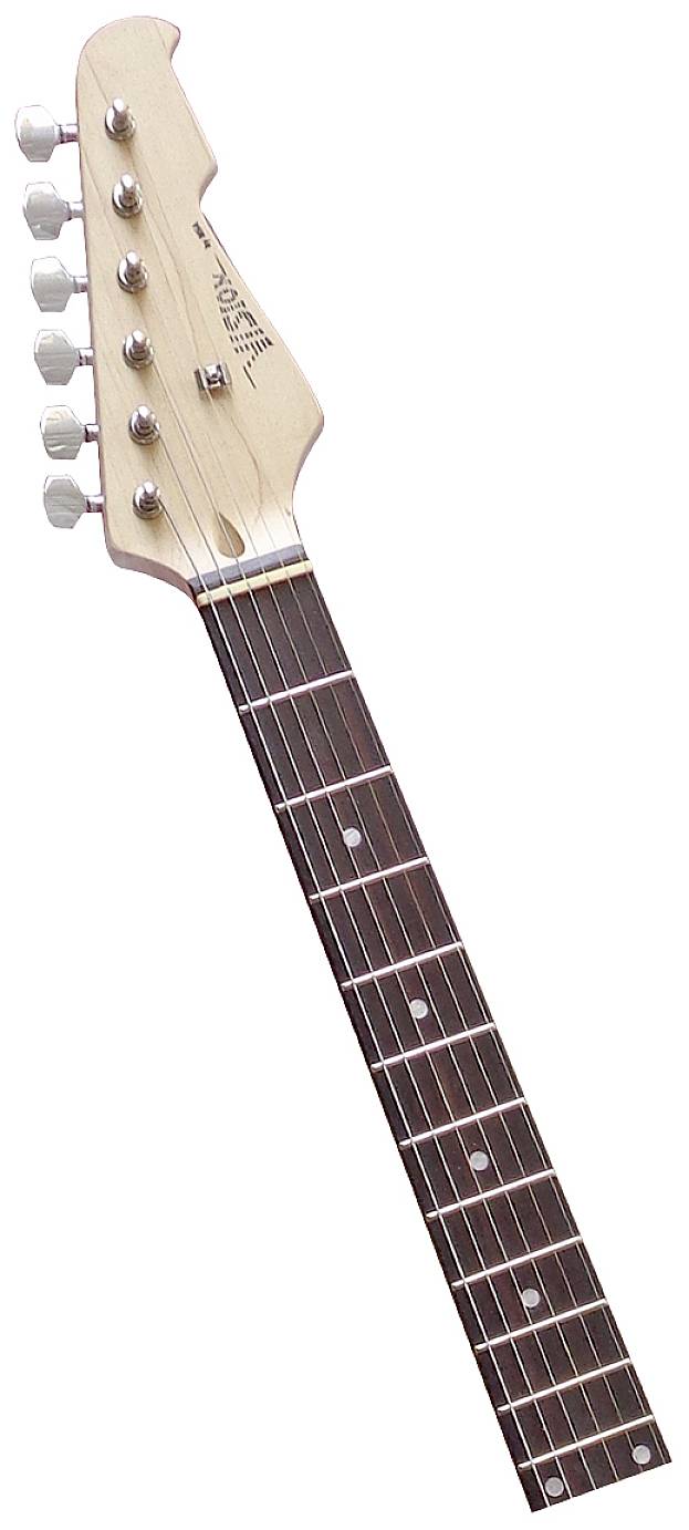 MSA Musikinstrumente ST 5 B E-Gitarre Schwarz