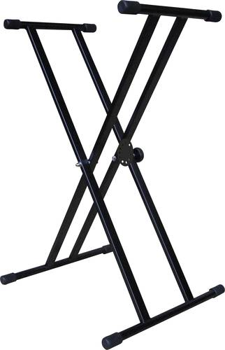 KS 2 Keyboardständer Schwarz doppelstrebig