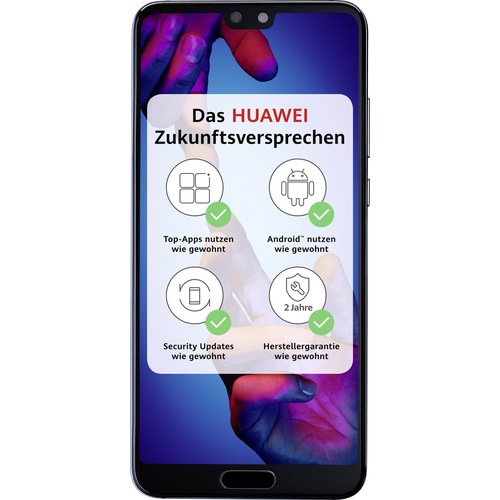 HUAWEI P20 Pro Smartphone 128 GB 6.1 Zoll (15.5 cm) Dual-SIM Android™ 8.0 Oreo 40 Mio. Pixel, 20 Mi