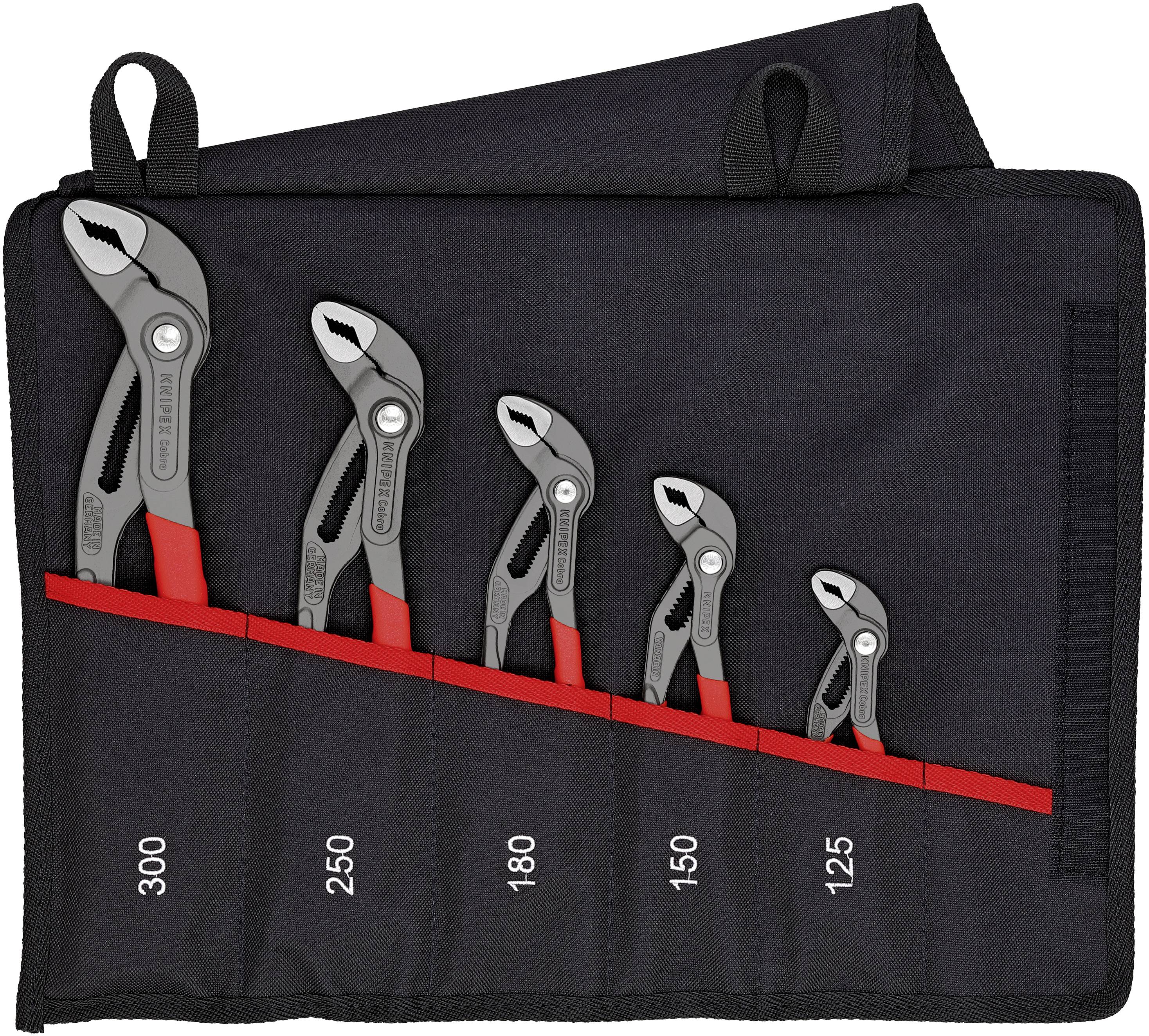 Knipex 00 19 55 S5 Werkstatt Wasserpumpenzangen-Set 5teilig