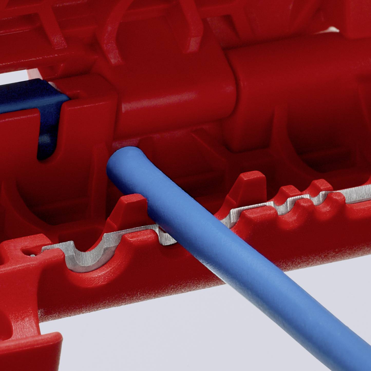 Knipex 16 95 02 SB ErgoStrip Kabelentmanteler Geeignet für Rundkabel, Feuchtraumkabel, Datenkabel, Koaxialkabel 4.8 bis 13 mm 0.2 bis 4 mm²