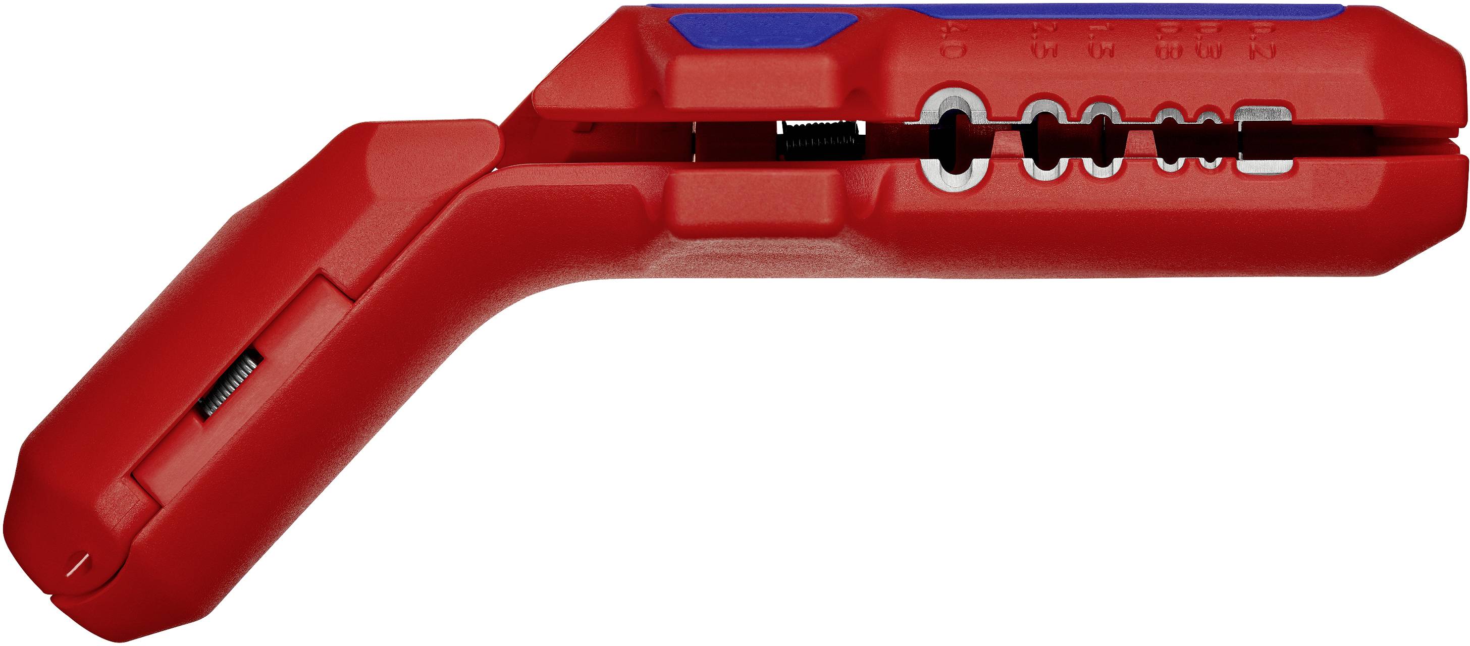 Knipex 16 95 02 SB ErgoStrip Kabelentmanteler Geeignet für Rundkabel, Feuchtraumkabel, Datenkabel, Koaxialkabel 4.8 bis 13 mm 0.2 bis 4 mm²