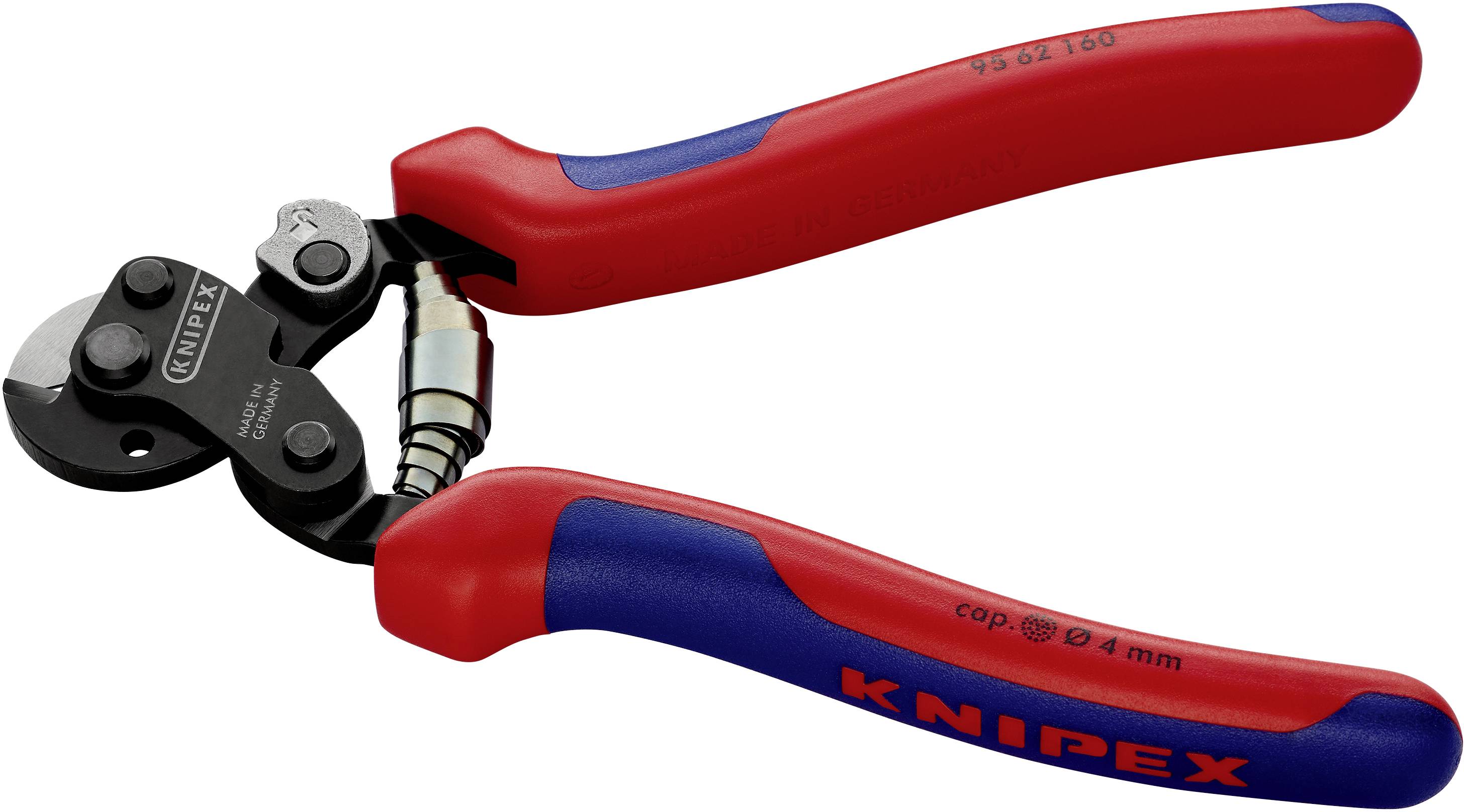 Drahtseilschere L.160mm pol.Mehrkomp.-Hüllen KNIPEX