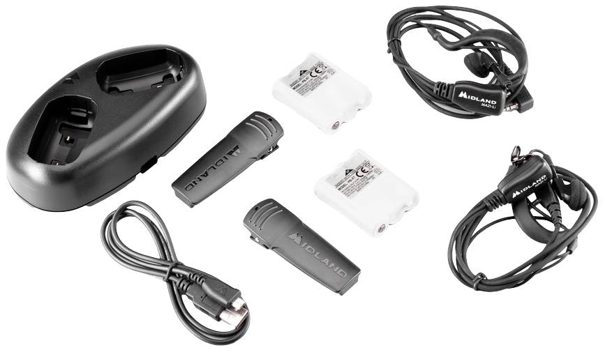 Midland C1180 XT70 PMR/LPD-Handfunkgerät 2er Set