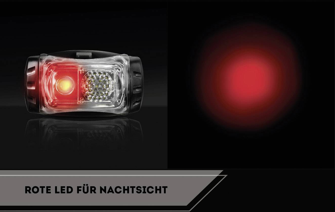 Favour Focoslide H1117 LED Stirnlampe akkubetrieben 200lm 30h 270FAHEADH1117