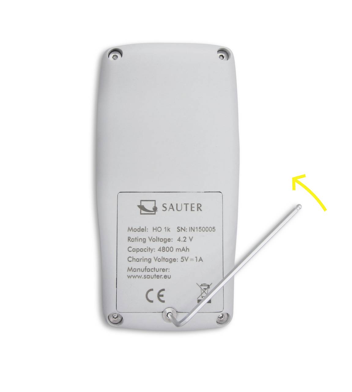 Sauter HO 10K Härteprüfgerät UCI HRC: 20.3 - 68, HRB: 41 - 100, HRA: 61 - 85.6, HV: 80 - 1599, HB: 76 - 618