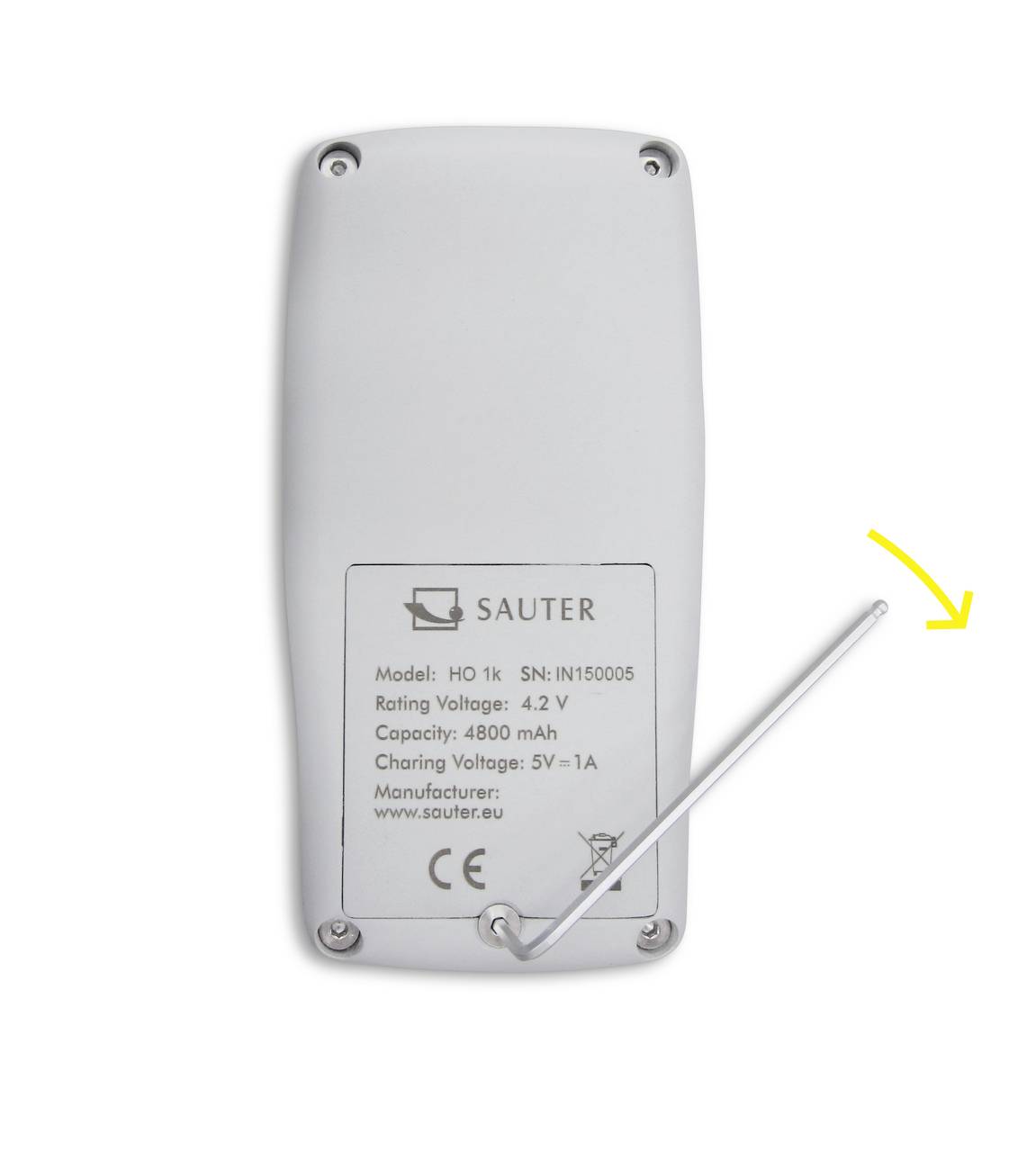 Sauter HO 10K Härteprüfgerät UCI HRC: 20.3 - 68, HRB: 41 - 100, HRA: 61 - 85.6, HV: 80 - 1599, HB: 76 - 618