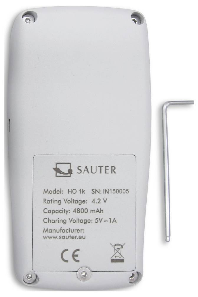 Sauter HO 10K Härteprüfgerät UCI HRC: 20.3 - 68, HRB: 41 - 100, HRA: 61 - 85.6, HV: 80 - 1599, HB: 76 - 618