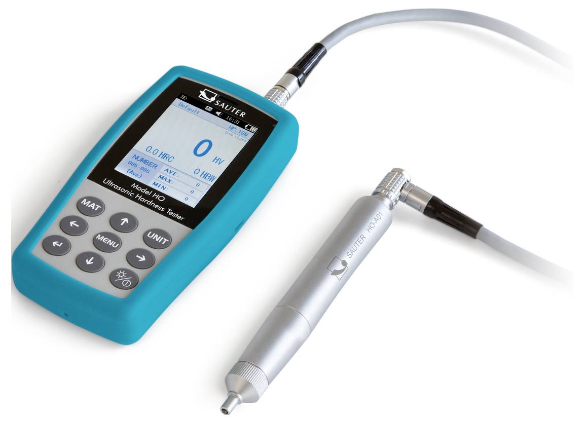Sauter HO 10K Härteprüfgerät UCI HRC: 20.3 - 68, HRB: 41 - 100, HRA: 61 - 85.6, HV: 80 - 1599, HB: 76 - 618
