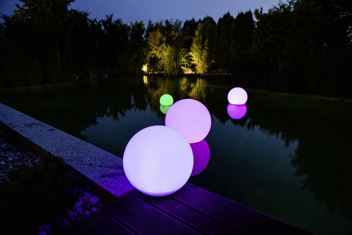 Telefunken T90220 Ball Solar-Gartenleuchte Kugel LED LED fest eingebaut 3.2 W Weiß