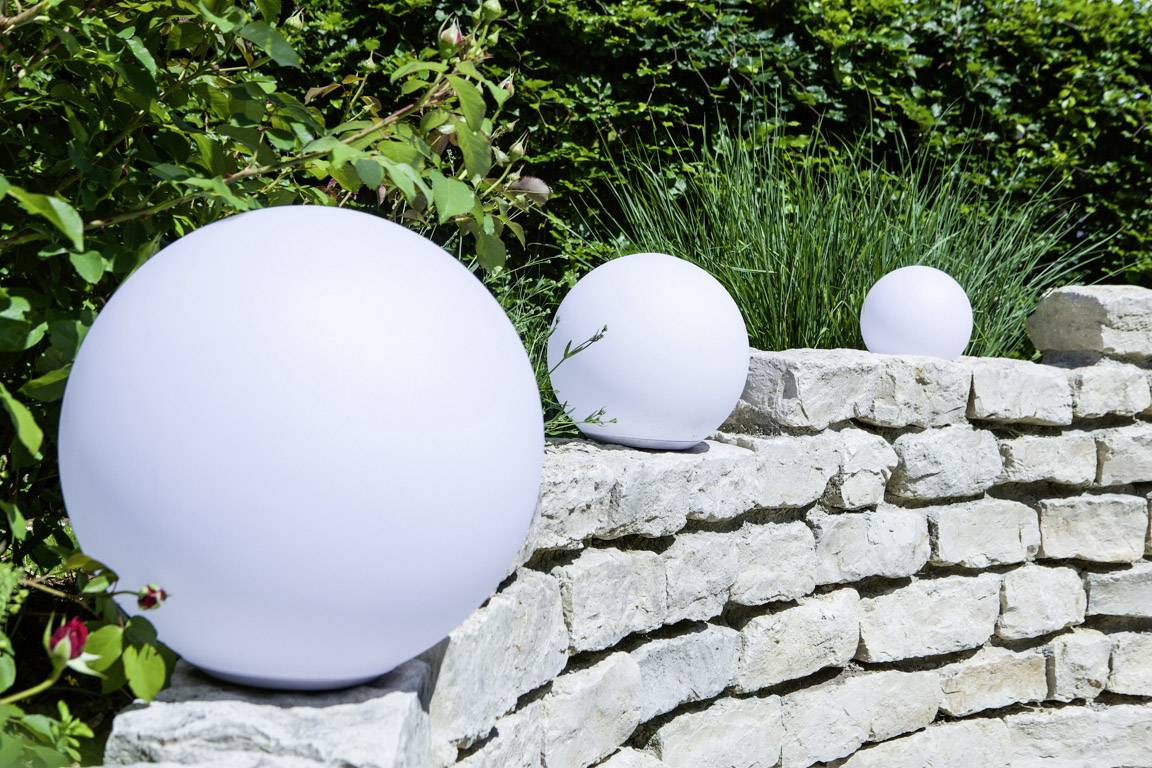 Telefunken SolarGartenleuchte Ball T90220 Kugel LED 3.2W RGBW Weiß