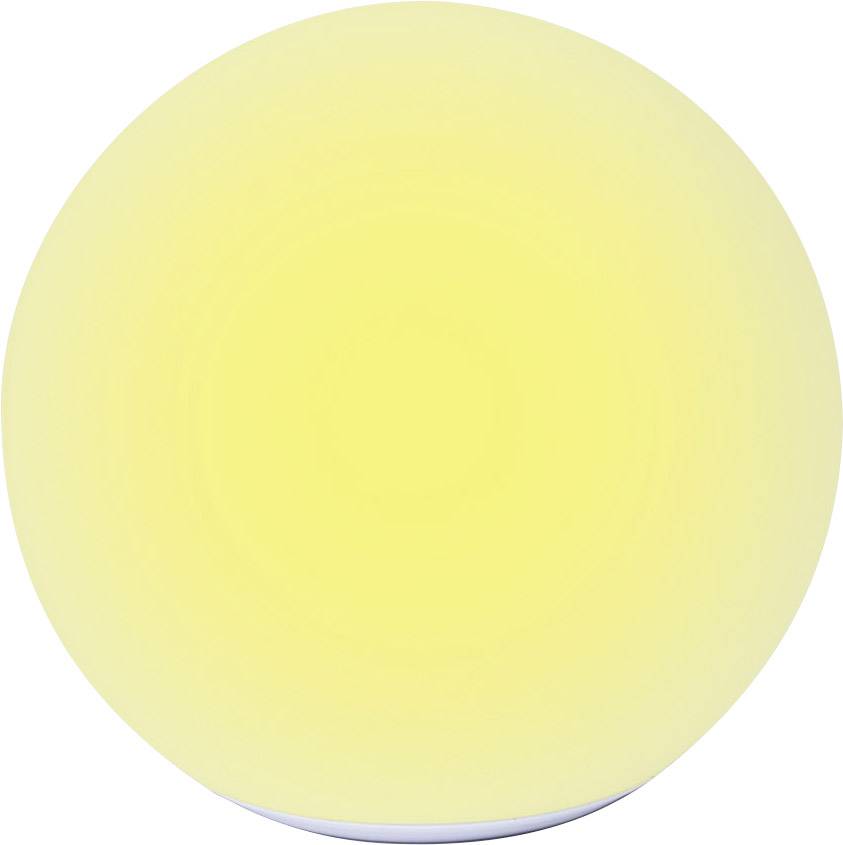 Telefunken Solar-Gartenleuchte Ball Connectivity T90230 Kugel LED 9.6W RGBW Weiß