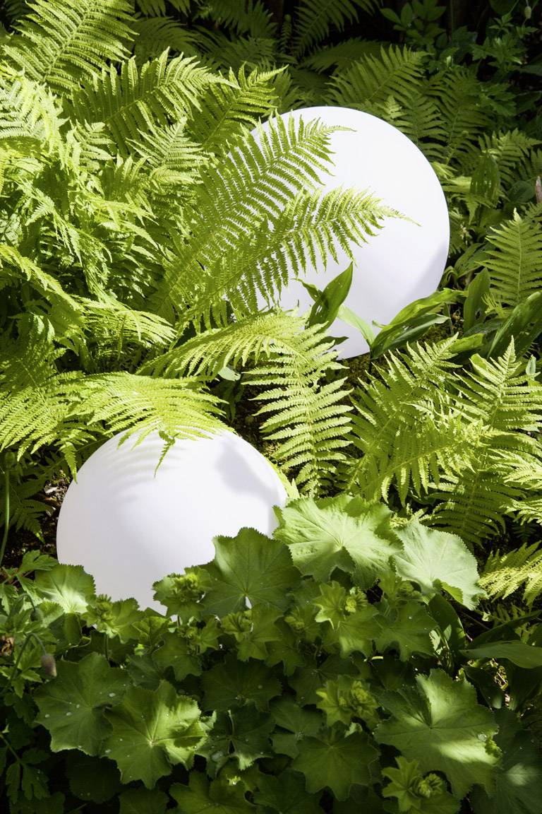 Telefunken Solar-Gartenleuchte Ball Connectivity T90230 Kugel LED 9.6W RGBW Weiß