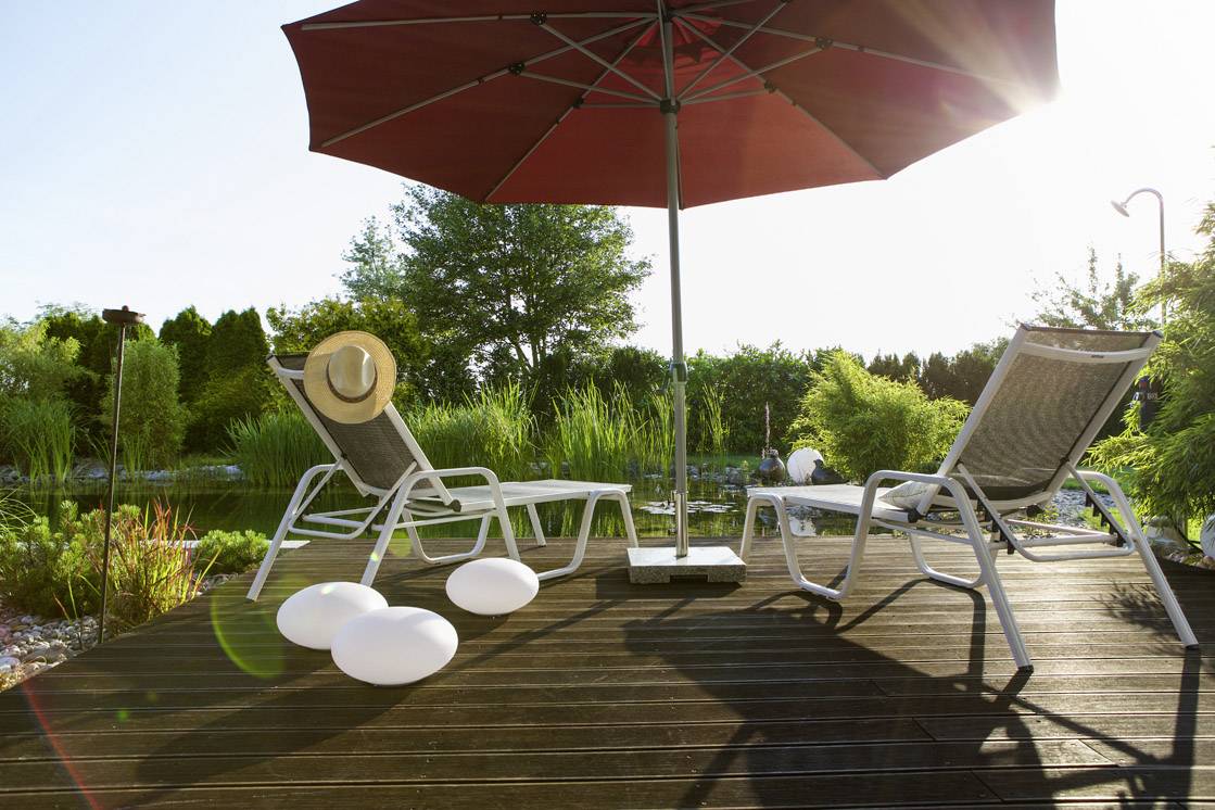 Telefunken Solar-Gartenleuchte Oval Connectivity T90231 Oval LED 9.6W RGBW Weiß