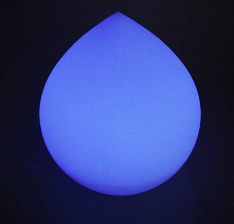 Solar-Gartenleuchte Tropfen (Ø x H) 22 cm x 26 cm LED 3.2 W  Telefunken Drop T90221 Weiß