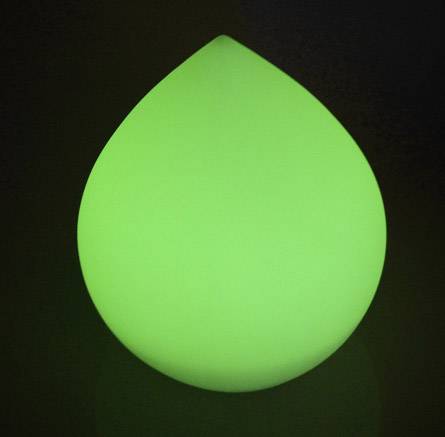 Solar-Gartenleuchte Tropfen (Ø x H) 22 cm x 26 cm LED 3.2 W  Telefunken Drop T90221 Weiß